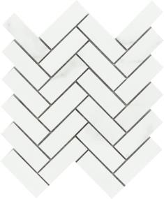 Contessa Herringbone Matte Mosaic 8X9