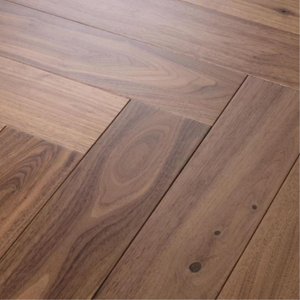 Revival Walnut Herringbone by Anderson Tuftex - Era