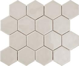 Artistic Reflections Hexagon 3X3 Mm 12X14 Gl - Mist Glossy Swatch