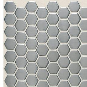 Brushed Stainless Steel Satin Zoomed Swatch