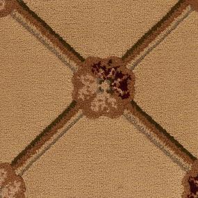 Traditional Trellis - Ivory Sun Swatch