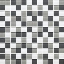 Color Appeal Straight Joint 1X1 Mm 12X12 Gs - Silver Spring Blend Glass Swatch