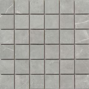 Sterlina II Matte Mosaic 2X2 On 12X12 - Gray Swatch