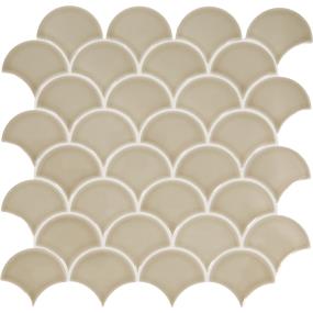 Revalia Remix Fan 3 Dm 14X14 Gl - Delightful Tan Glossy Swatch