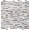 Chenille White/Silver Screen Mix