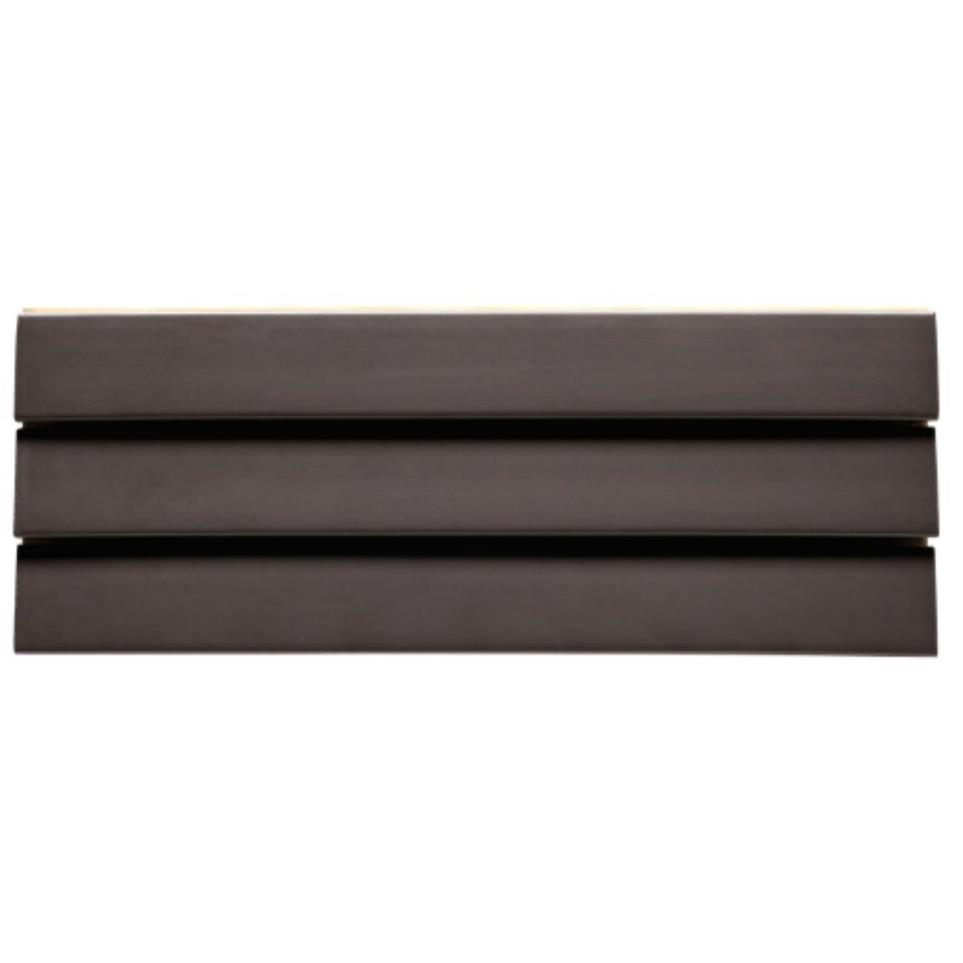 Radiant Wave Matte 6X16 by Emser Tile, LLC - Black