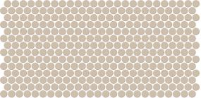 Keystones Penny Rounds Dm 10X22 Mt Grp1 - Urban Putty Matte Swatch