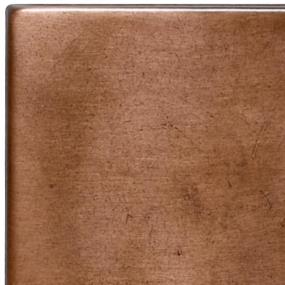 Oxidized Copper Satin Zoomed Swatch