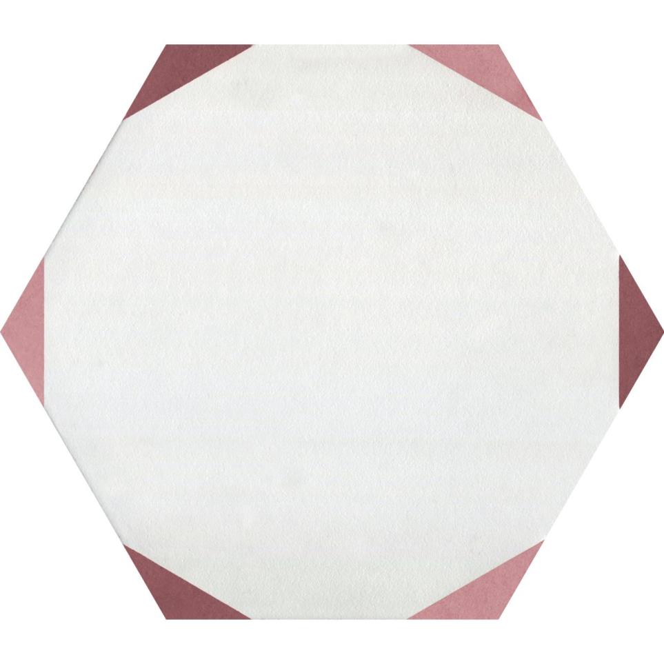 Bee Hive Medley Hexagon Sun Marsala 8 1/2X10 Mt Grp2 by Bel Terra - Sun Marsala Matte