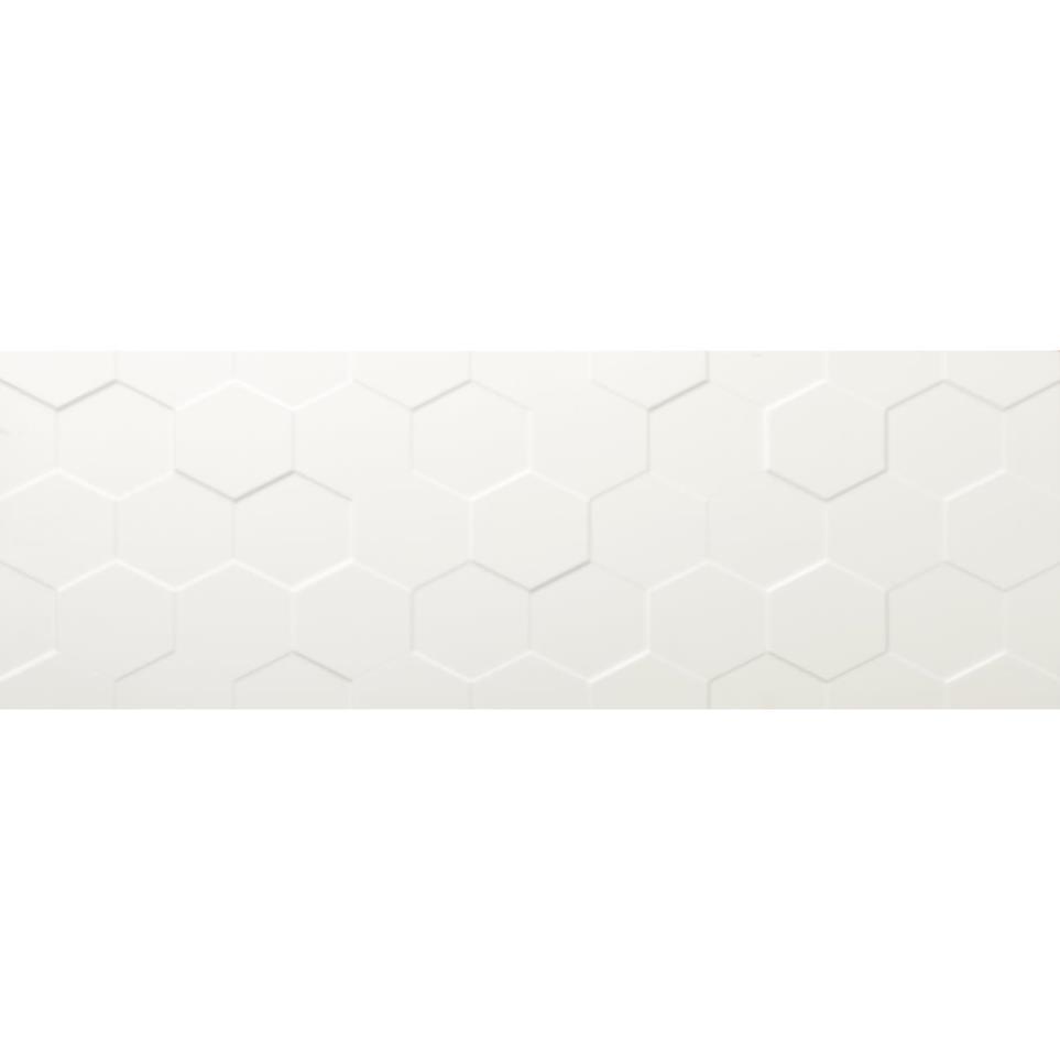 Center Hex 13X36 by Emser Tile, LLC - White