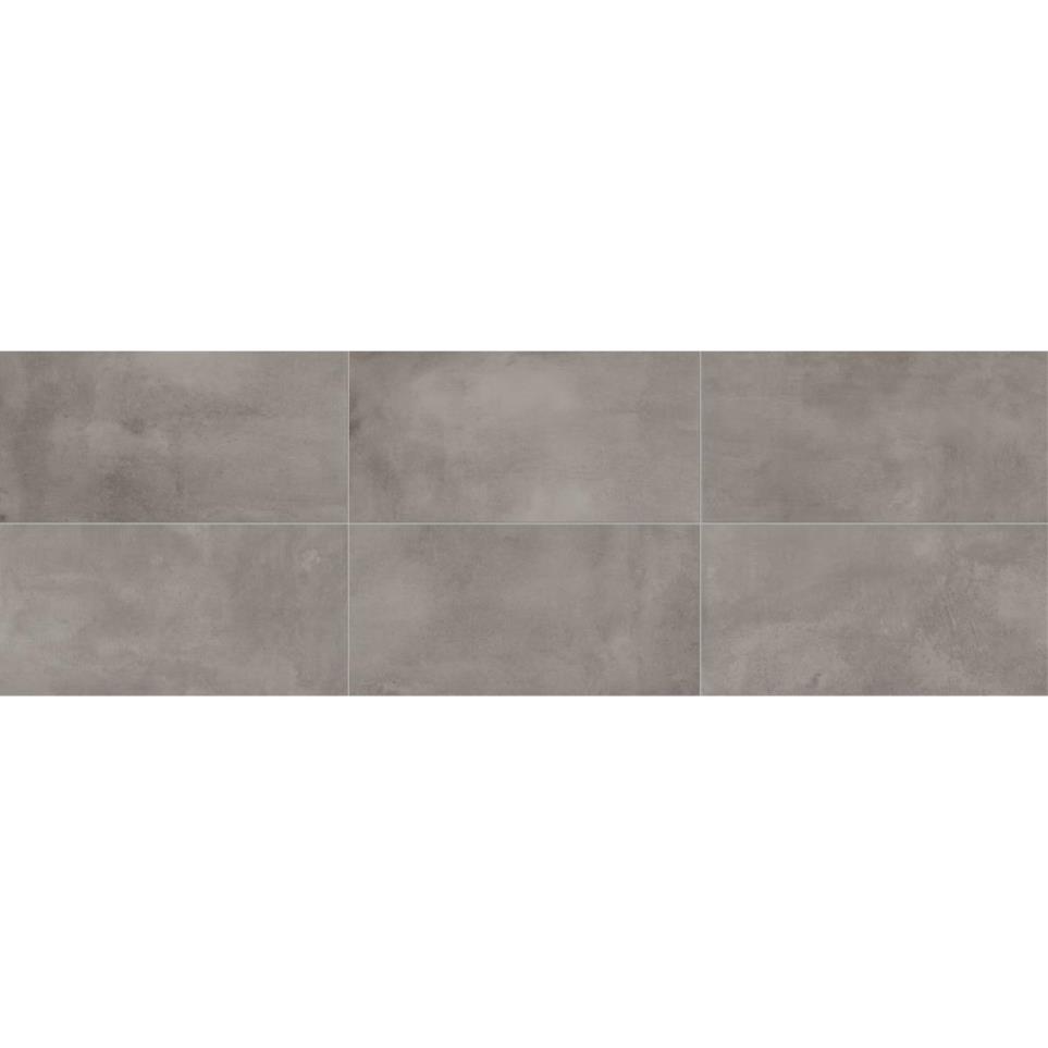 Chord Rectangle 24X48 Mt by Daltile - Forte Grey Matte