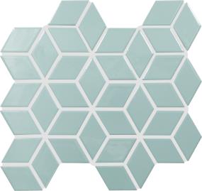 Color Wheel Retro 3D Cube 2X3 Dm 12X13 Gl Grp3 Swatch