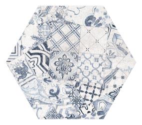 Scripter Hexagon Stepwise 8X9 Mt - Quest Matte Swatch