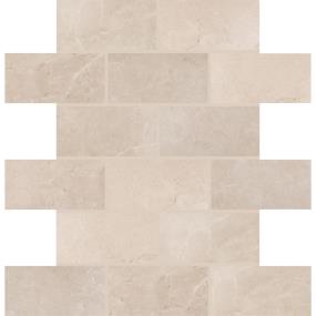 Advantage Brick Joint 2X4 Dm 12X12 Mt - Mural Taupe Matte Swatch