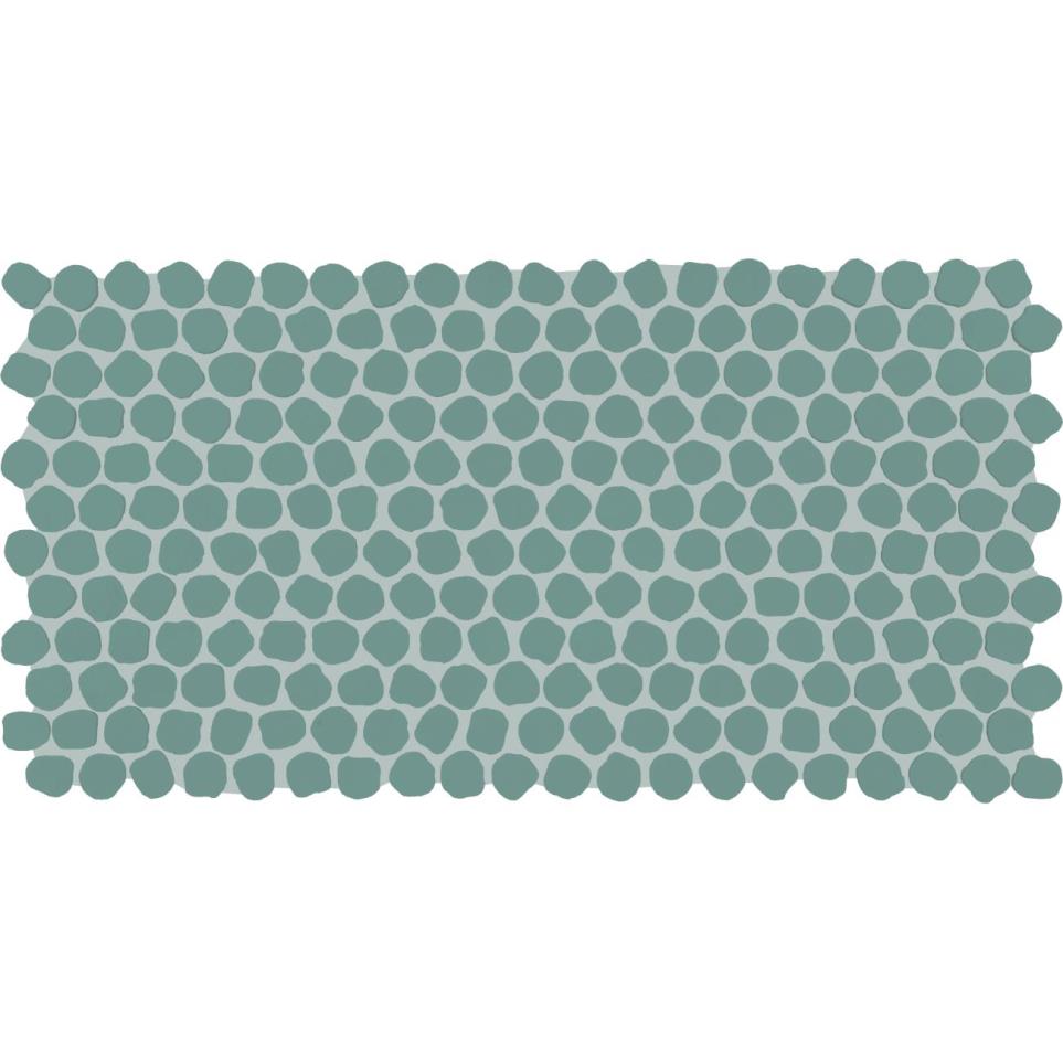 Keystones Organic Penny 1 Dm 12X22 MT Grp3 by Bel Terra - Aegean Matte