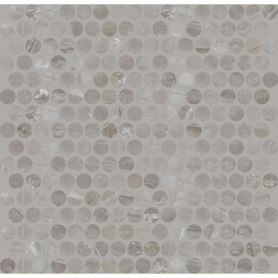 Famed Penny Rounds Microban 3/4X3/4 Dm 11X13 Mt by Daltile - Fortune Matte