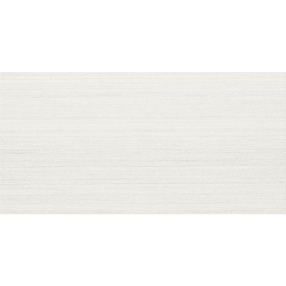 Fabric Art Rectangle Modern Linear 12X24 MT by Bel Terra - Modern Linear White Matte