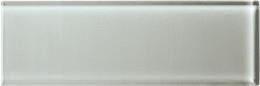 Color Appeal Rectangle 4X12 Gl Grp1 - Silver Cloud Glossy Swatch