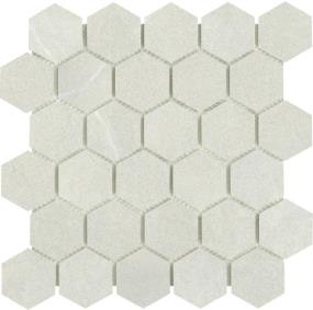 Solara Matte 2In Hexagon Mosaic 10X11