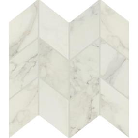 Famed Chevron Microban 3X6 Mm 10X12 Pl - Diamond Polished Swatch