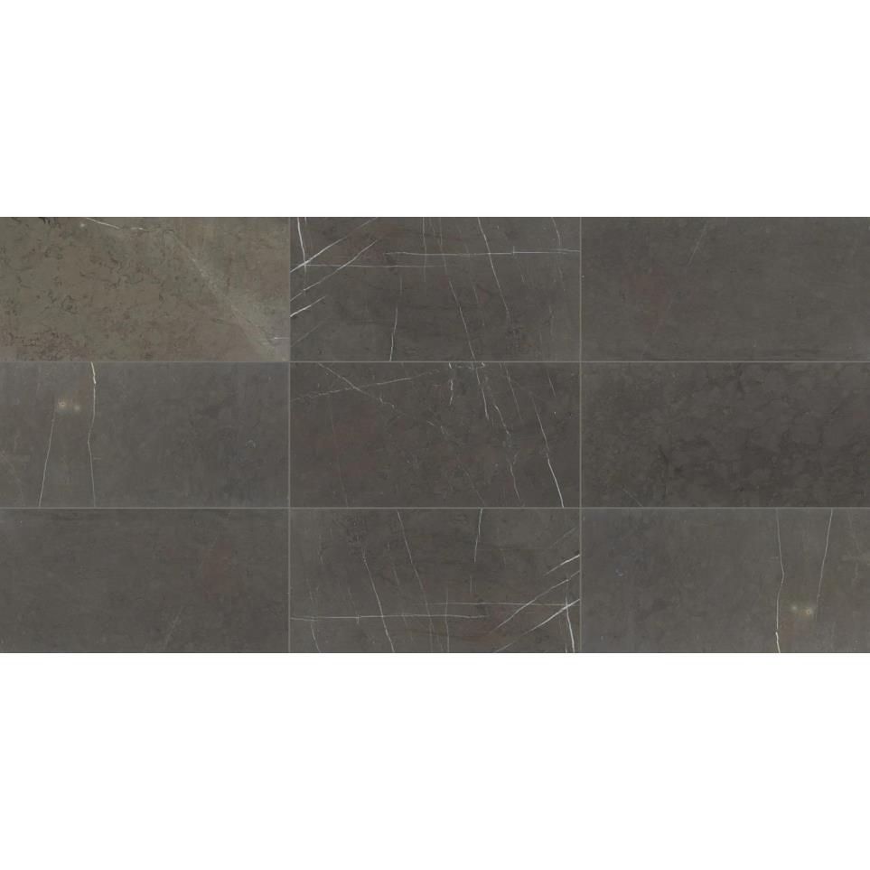 Marble Rectangle 12X24 PL by Bel Terra - Antico Scuro Polished