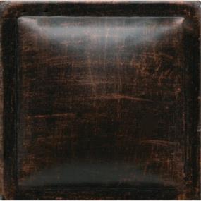 Armor Square Pillow 2X2 St - Oil Rub Bronze Satin Swatch