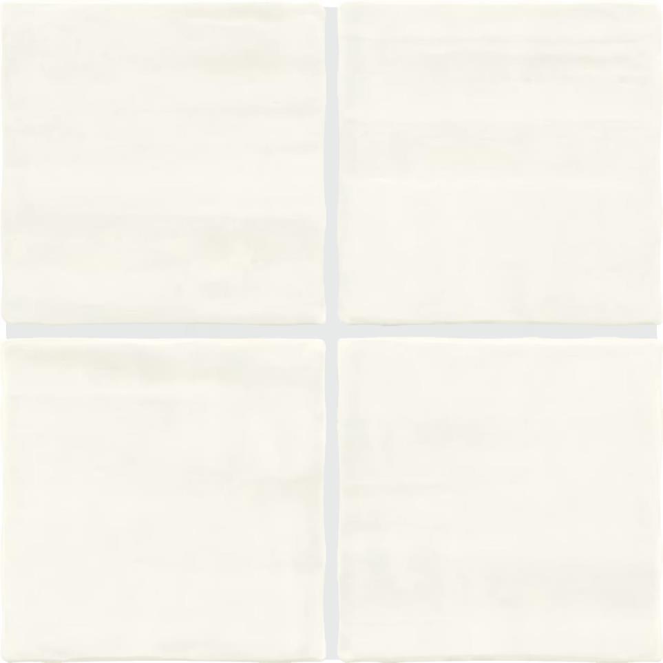 Artcrafted Square Hand Crafted 4X4 Gl by Bel Terra - Coconut Glossy