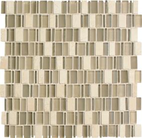 Clio Mosaics Random 1 Mm 12X12 Mx - Nox Mixed Swatch