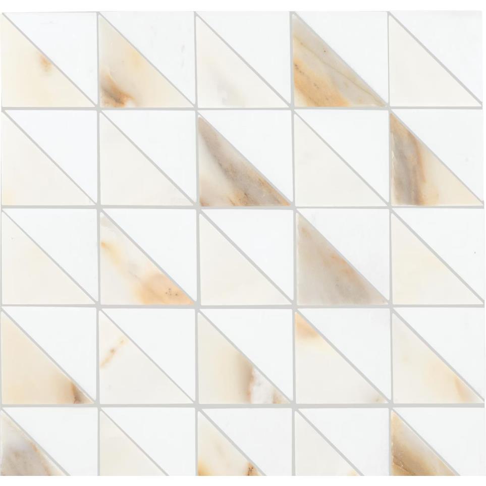 Gamma Triangle Mm 12X12 Hn by Daltile - Bella Blend Honed