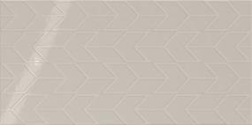 Showscape Rectangle Chevron 12X24 Tx Grp1 - Soft Gray Textured Swatch