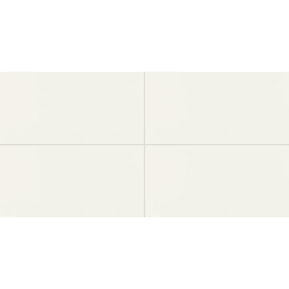 Pure Rectangle 12X24 Mt by Daltile - Frost White Matte