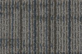 Crossing Ii Bl - Barkcloth Swatch